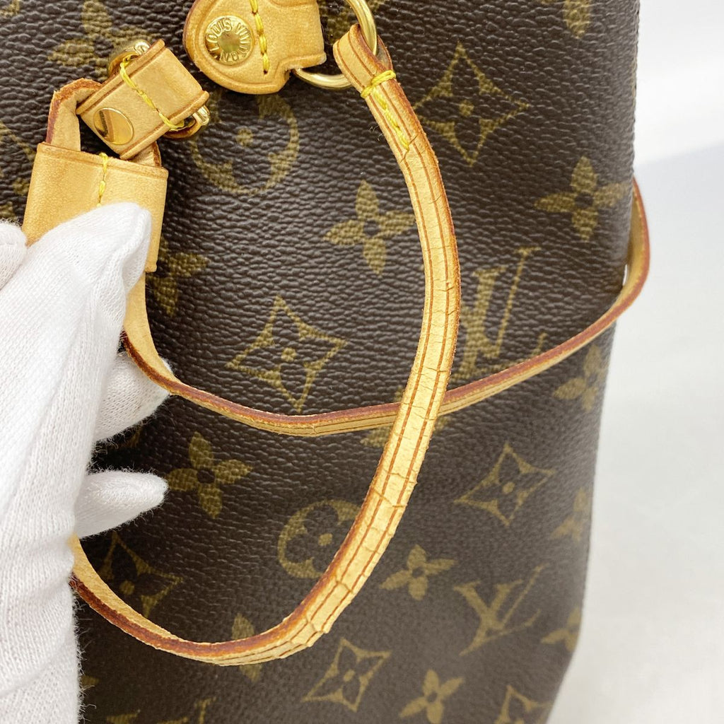 Louis Vuitton Tote Bag Monogram Neverfull MM Brown — view 7