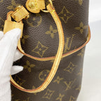 Louis Vuitton Tote Bag Monogram Neverfull MM Brown — view 7