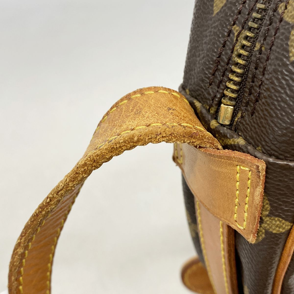 Louis Vuitton Shoulder Bag Monogram Jeune Fille GM Brown — view 8