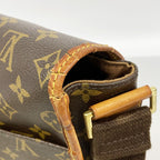 Louis Vuitton Shoulder Bag Monogram Messenger GM Bosphere Brown — view 6