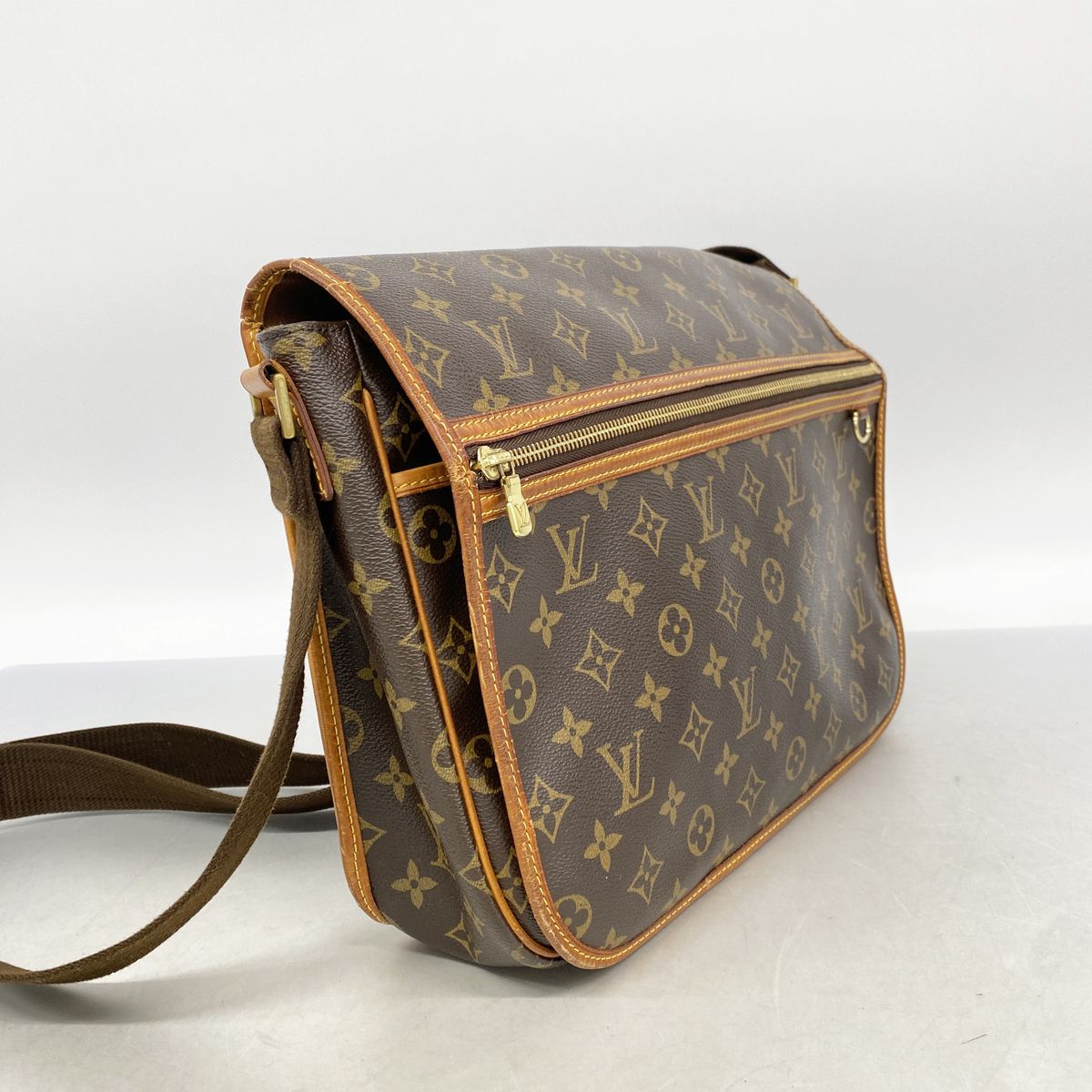 Louis Vuitton Shoulder Bag Monogram Messenger GM Bosphere Brown — view 2
