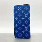 Louis Vuitton Wallet Monogram Zippy Vertical Blue — view 7