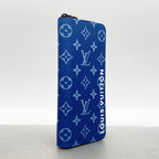Louis Vuitton Wallet Monogram Zippy Vertical Blue — view 2