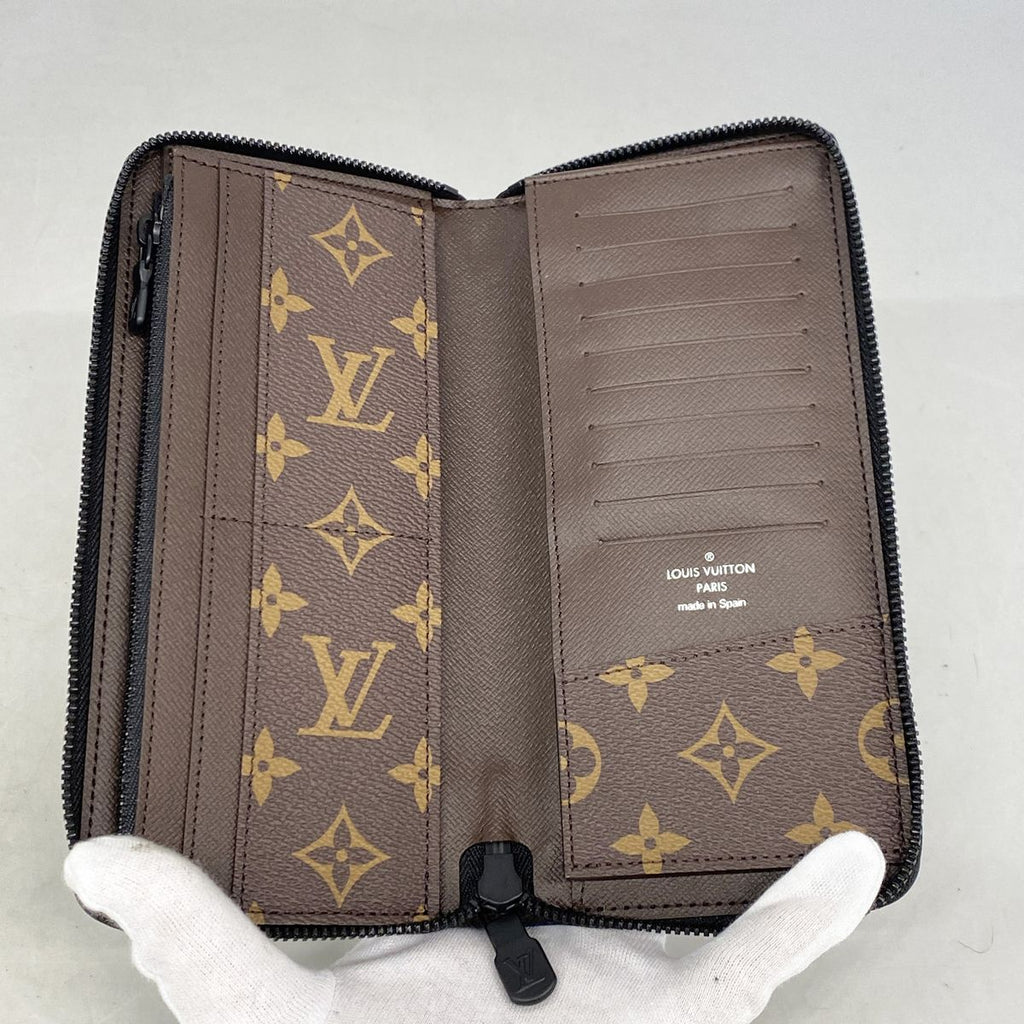 Louis Vuitton Wallet Monogram Zippy Vertical Blue — view 3