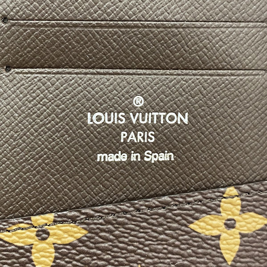 Louis Vuitton Wallet Monogram Zippy Vertical Blue — view 4