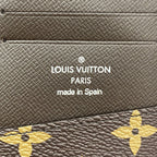 Louis Vuitton Wallet Monogram Zippy Vertical Blue — view 4
