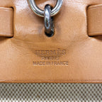 Hermes Handbag Herbag MM Toile H Natural Silver — view 5