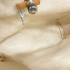 Hermes Handbag Herbag MM Toile H Natural Silver — view 4