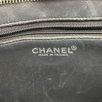 Chanel Tote Bag Reissue Caviar Leather Black Silver — view 5