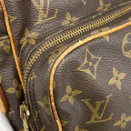 Louis Vuitton Shoulder Bag Monogram Amazon Brown — view 6