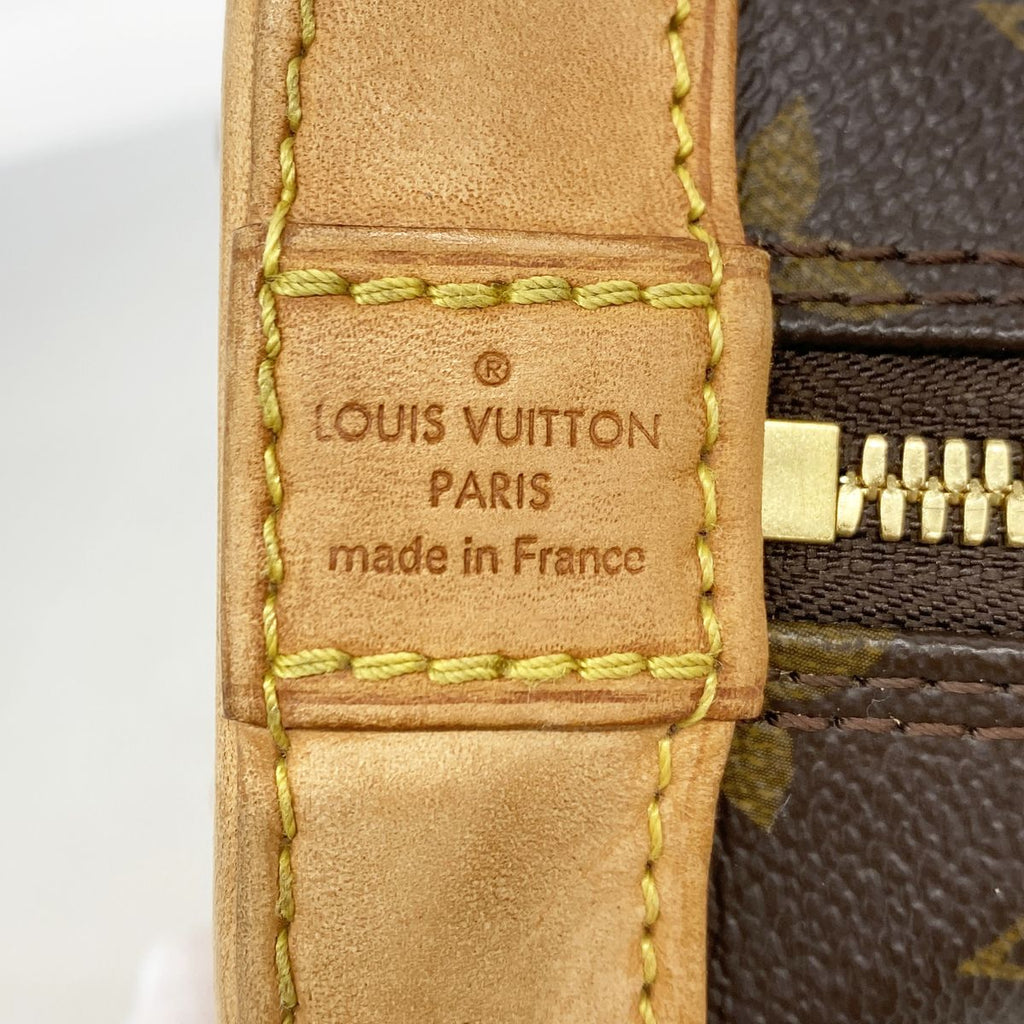 Louis Vuitton Handbag Monogram Alma BB Brown 2-Way Bag — view 5