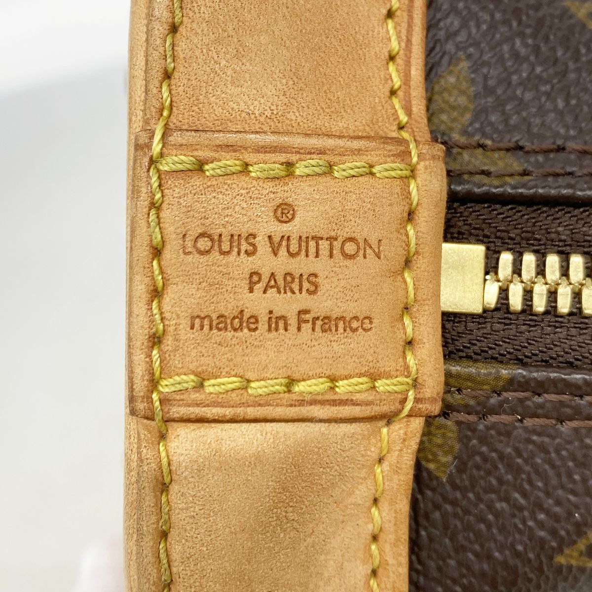 Louis Vuitton Handbag Monogram Alma BB Brown 2-Way Bag — view 5