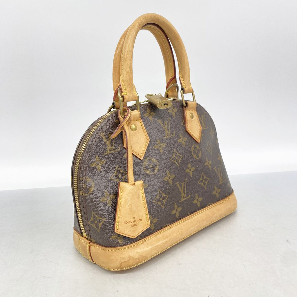 Louis Vuitton Handbag Monogram Alma BB Brown 2-Way Bag — view 2