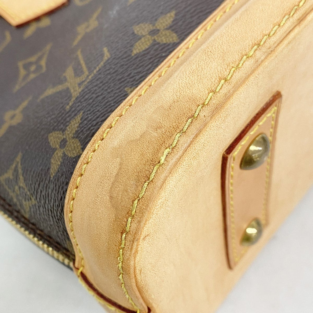 Louis Vuitton Handbag Monogram Alma BB Brown 2-Way Bag — view 6