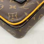 Louis Vuitton Shoulder Bag Monogram Macassar S Lock Vertical Wearable Wallet — view 7