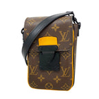 Louis Vuitton Shoulder Bag Monogram Macassar S Lock Vertical Wearable Wallet