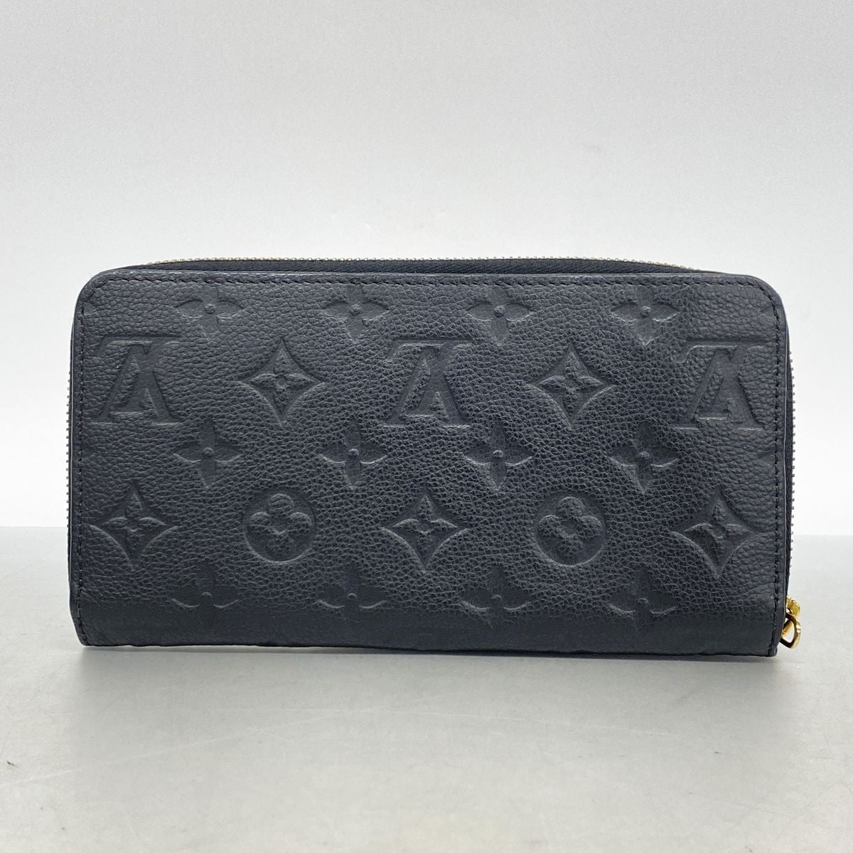 Louis Vuitton Wallet Monogram Empreinte Zippy Noir — view 7