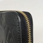 Louis Vuitton Wallet Monogram Empreinte Zippy Noir — view 6
