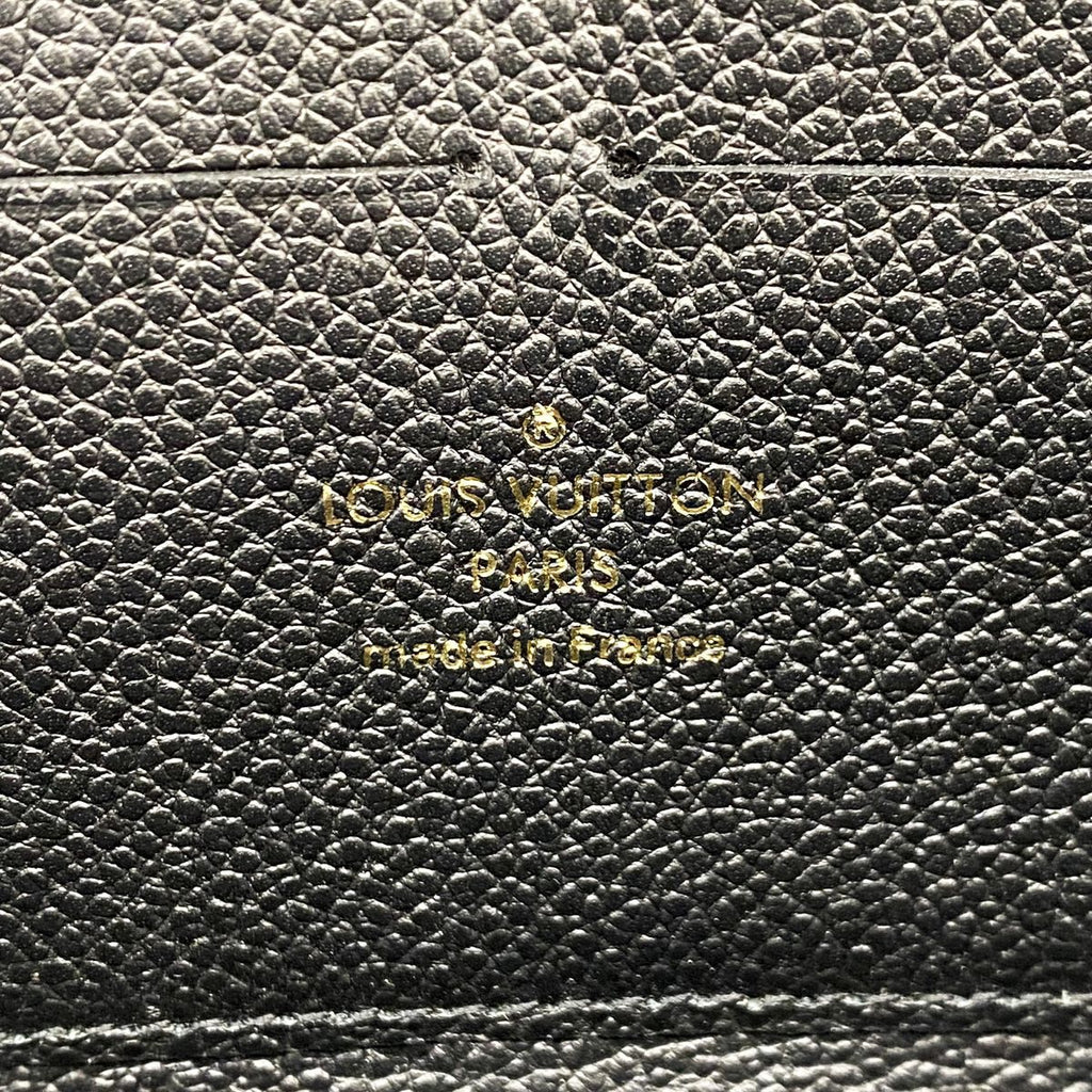 Louis Vuitton Wallet Monogram Empreinte Zippy Noir — view 4
