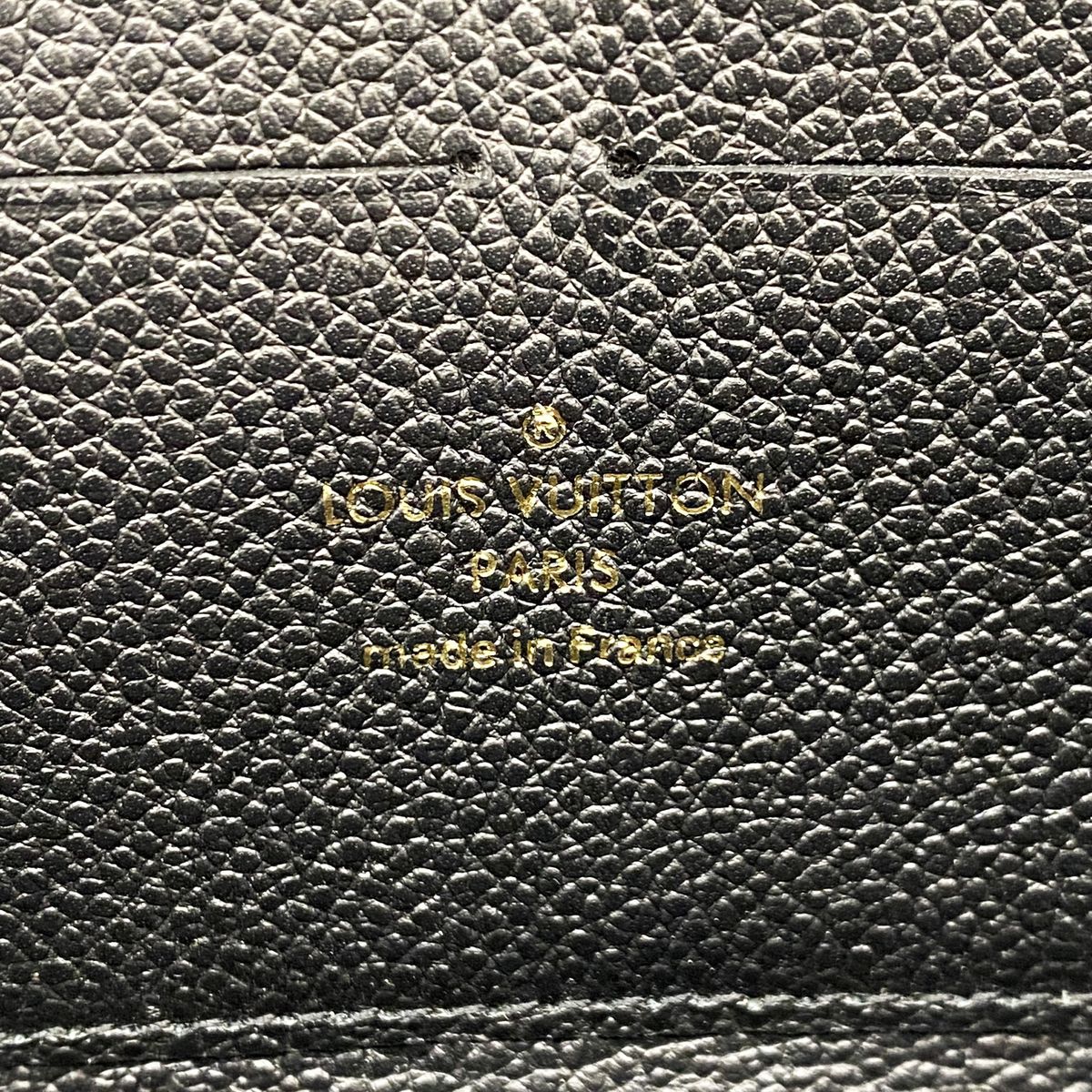 Louis Vuitton Wallet Monogram Empreinte Zippy Noir — view 4