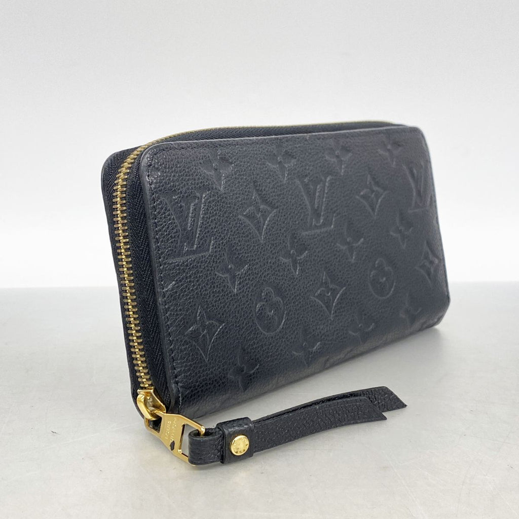 Louis Vuitton Wallet Monogram Empreinte Zippy Noir — view 2