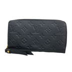 Louis Vuitton Wallet Monogram Empreinte Zippy Noir