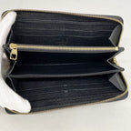 Louis Vuitton Wallet Monogram Empreinte Zippy Noir — view 3