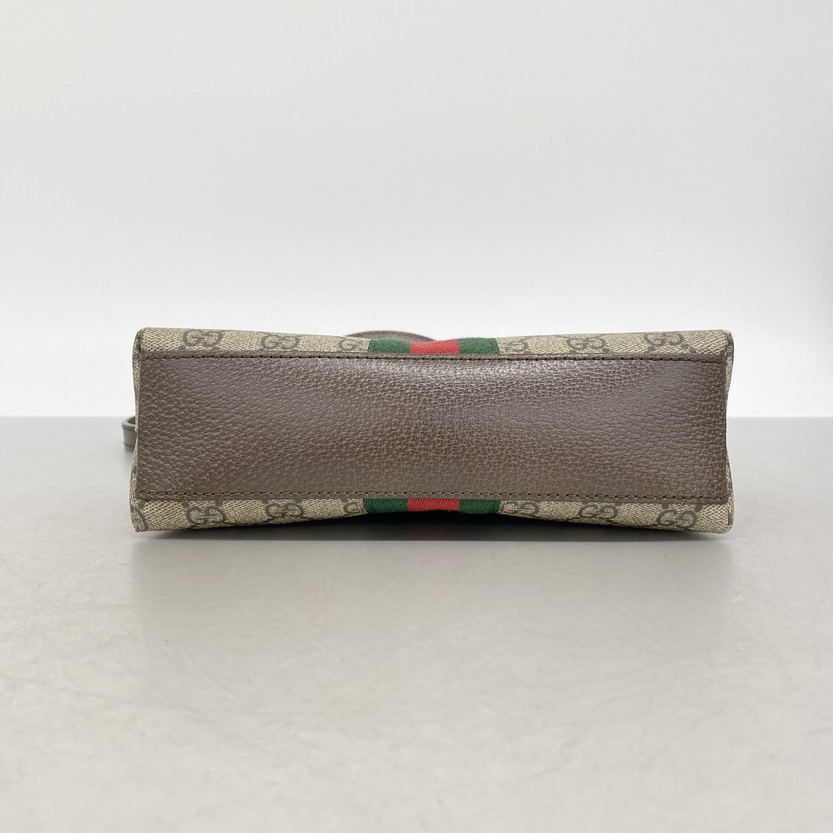 Gucci Shoulder Bag Ophidia Beige Brown Gold — view 3