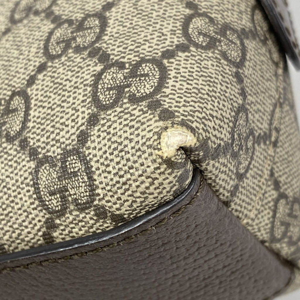 Gucci Shoulder Bag Ophidia Beige Brown Gold — view 6