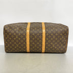 Louis Vuitton Boston Bag Monogram Keepall 55 Brown — view 3