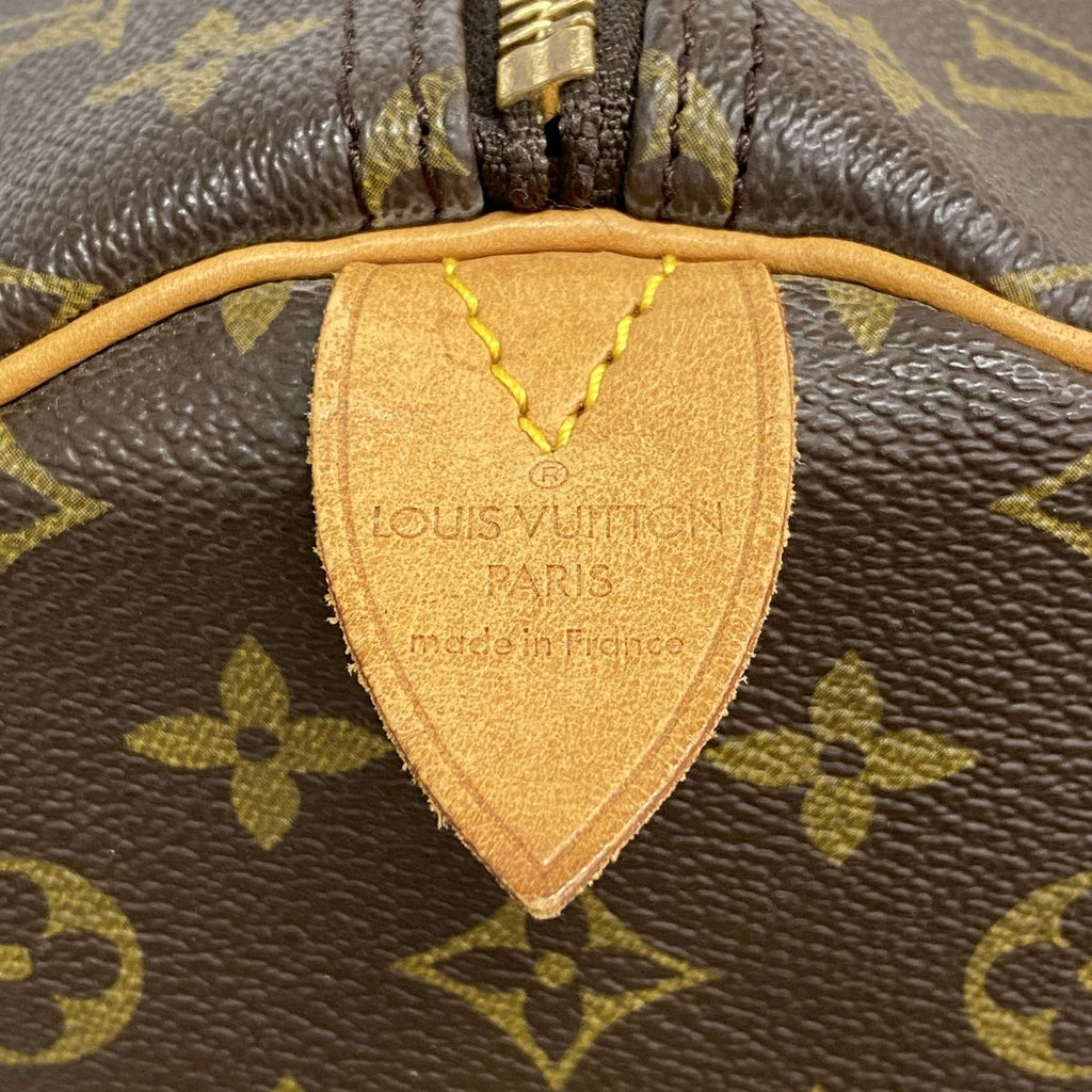 Louis Vuitton Boston Bag Monogram Keepall 55 Brown — view 5