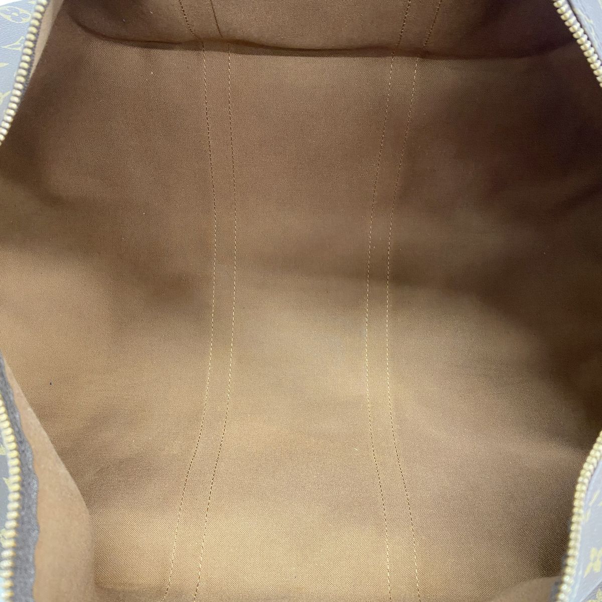 Louis Vuitton Boston Bag Monogram Keepall 55 Brown — view 4