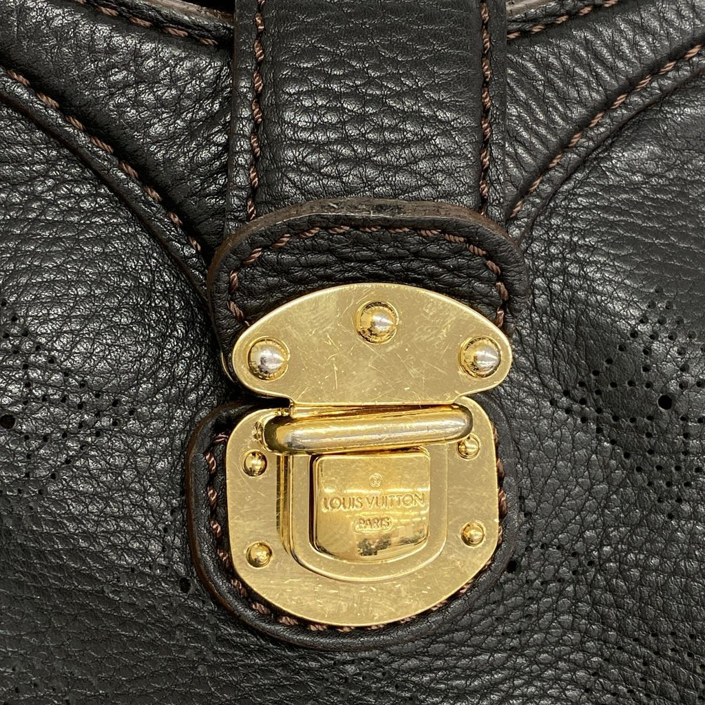 Louis Vuitton Shoulder Bag Mahina XS Noir — view 8