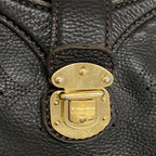 Louis Vuitton Shoulder Bag Mahina XS Noir — view 8
