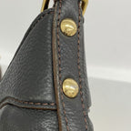 Louis Vuitton Shoulder Bag Mahina XS Noir — view 7