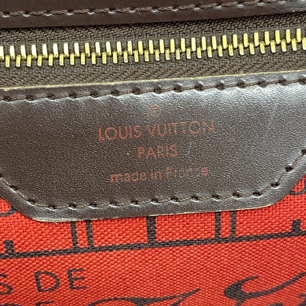 Louis Vuitton Tote Bag Damier Neverfull PM Ebene — view 5
