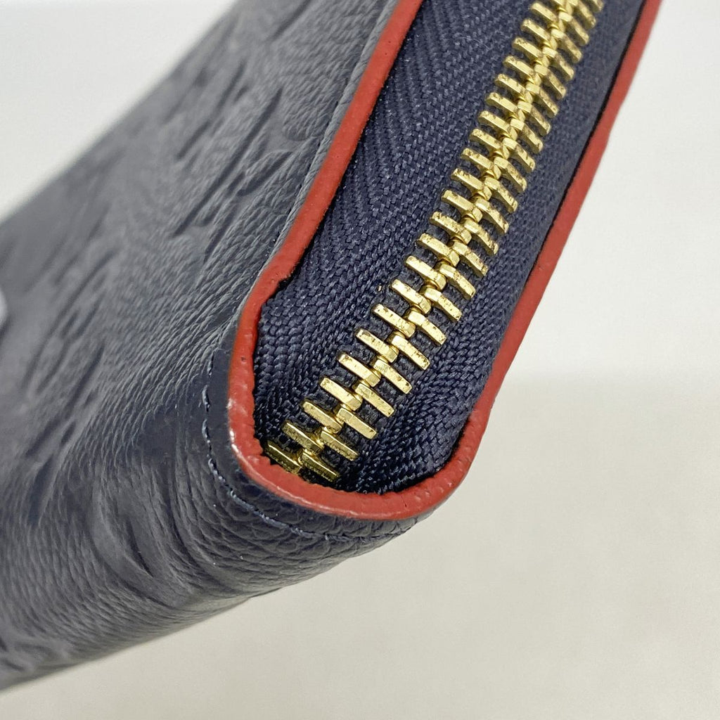 Louis Vuitton Wallet Monogram Empreinte Zippy Marine Rouge — view 5