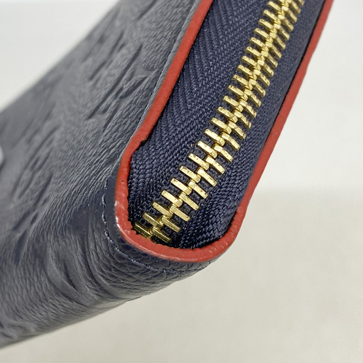 Louis Vuitton Wallet Monogram Empreinte Zippy Marine Rouge — view 5