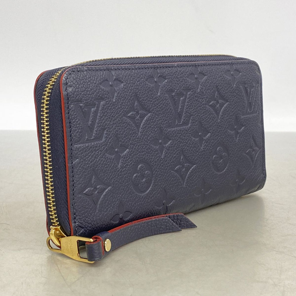 Louis Vuitton Wallet Monogram Empreinte Zippy Marine Rouge — view 2