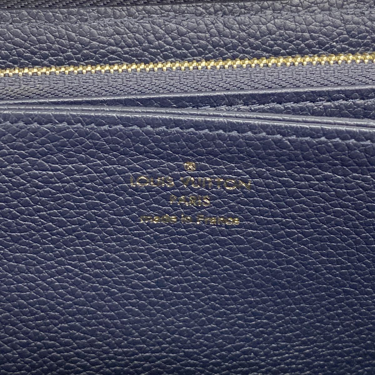 Louis Vuitton Wallet Monogram Empreinte Zippy Marine Rouge — view 4
