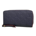 Louis Vuitton Wallet Monogram Empreinte Zippy Marine Rouge