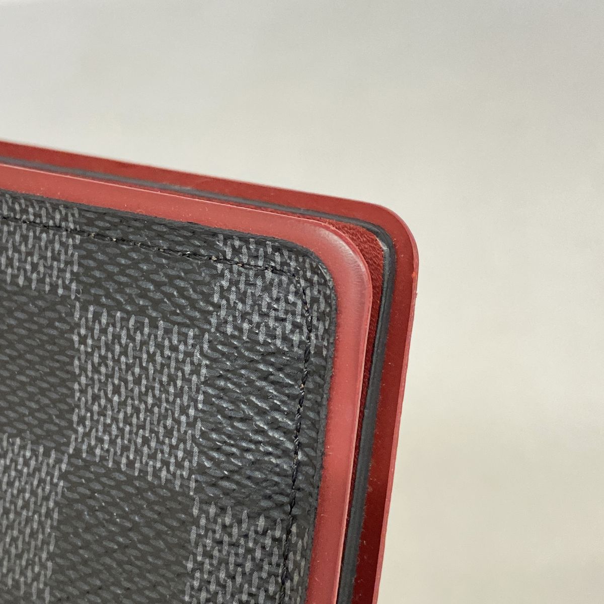 Louis Vuitton Wallet Damier Graphite Portefeuille Brazza Bordeaux — view 7