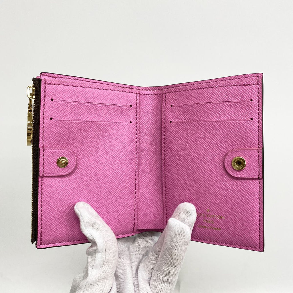 Louis Vuitton Wallet Monogram Portefeuille Lisa Rose Lollipop — view 3