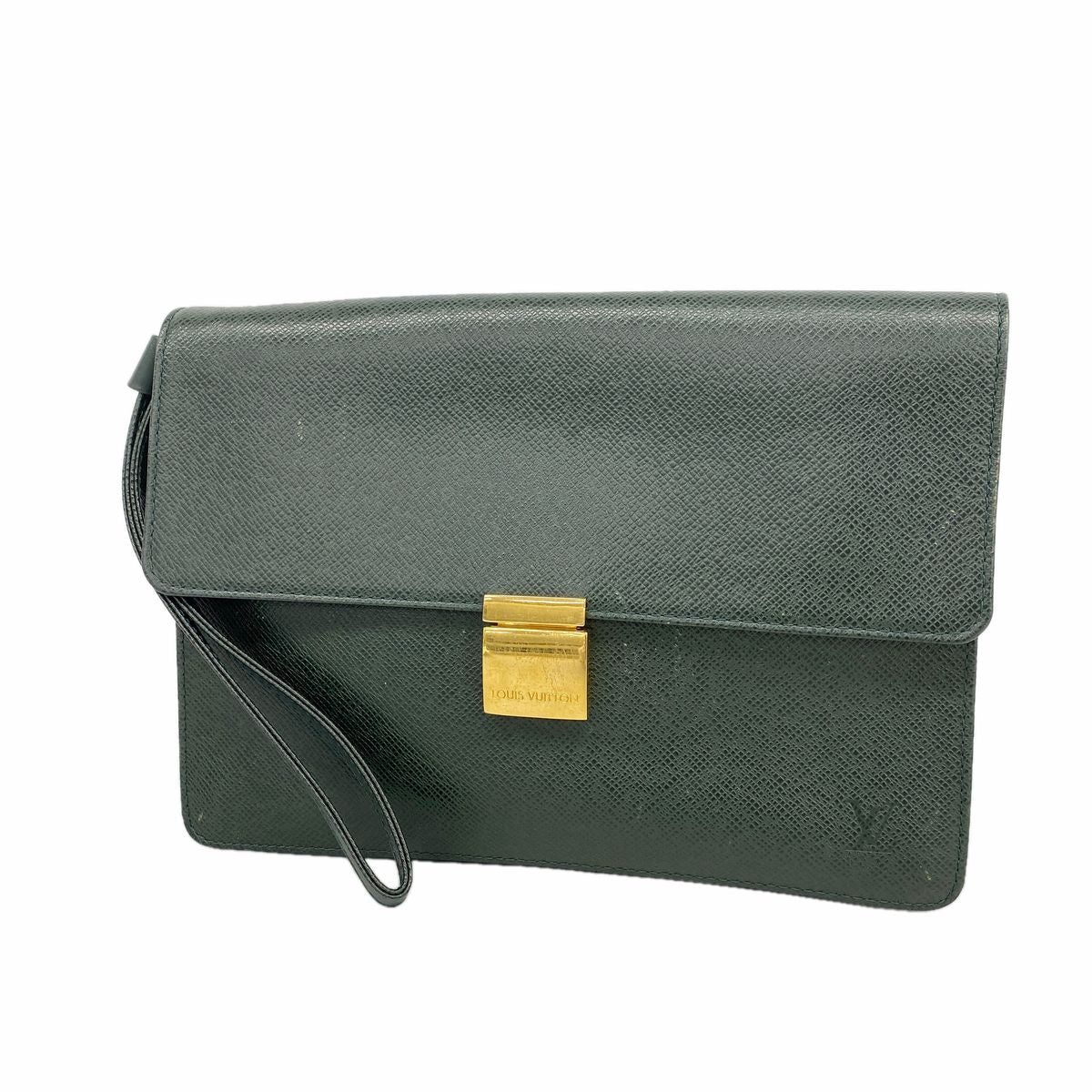 Louis Vuitton Clutch Taiga Selenga Epi Sea