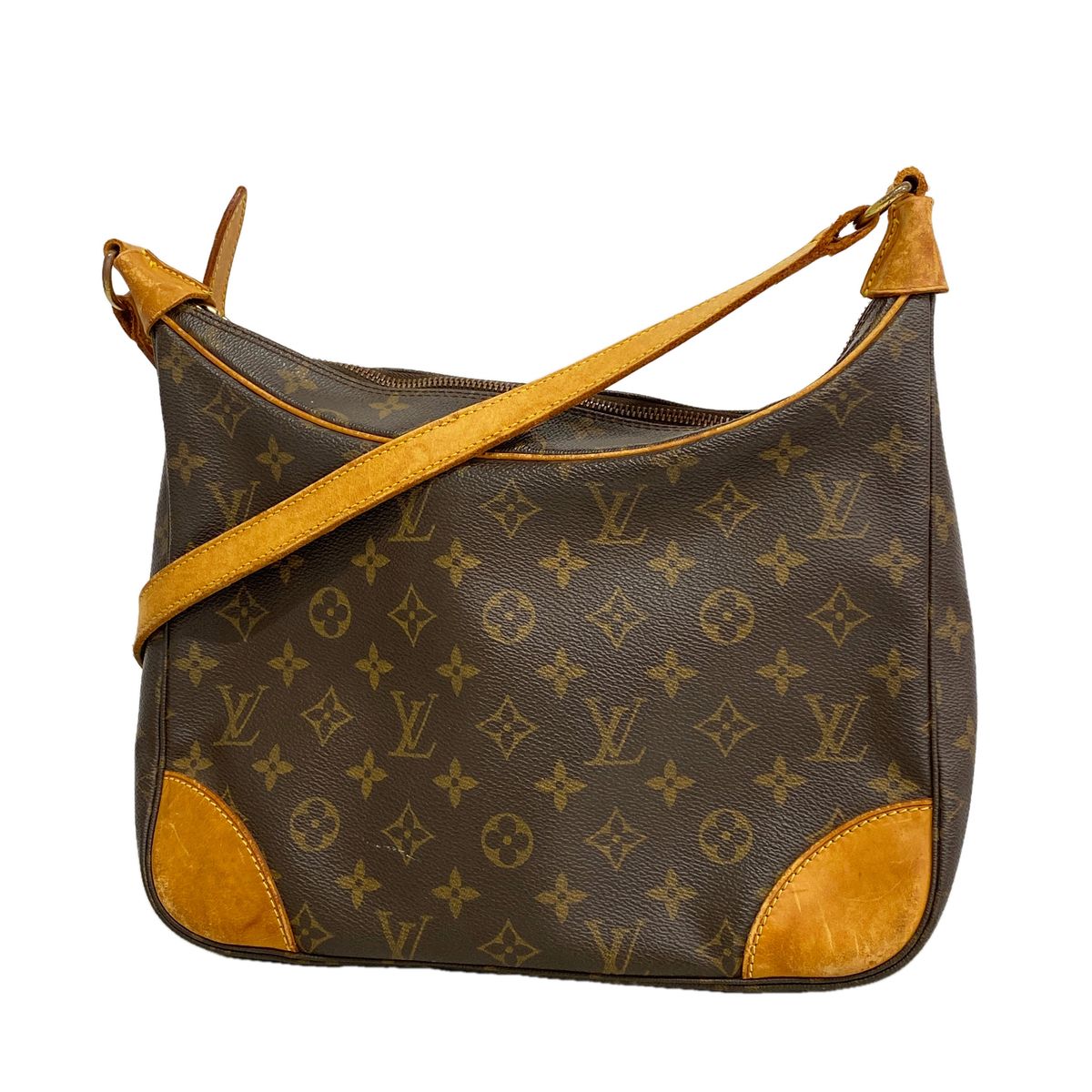 Louis Vuitton Shoulder Bag Monogram Boulogne 30 Brown