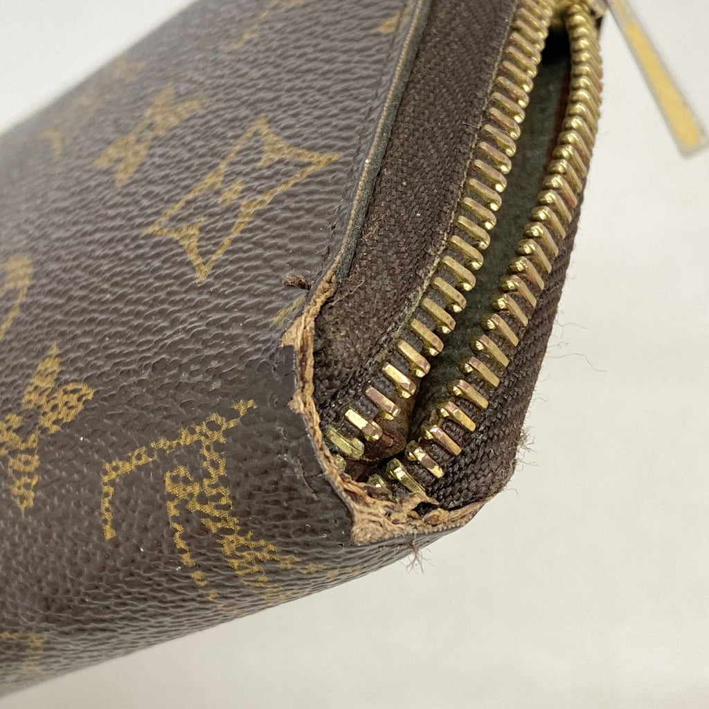 Louis Vuitton Wallet Monogram Zippy Coin Purse Brown — view 6
