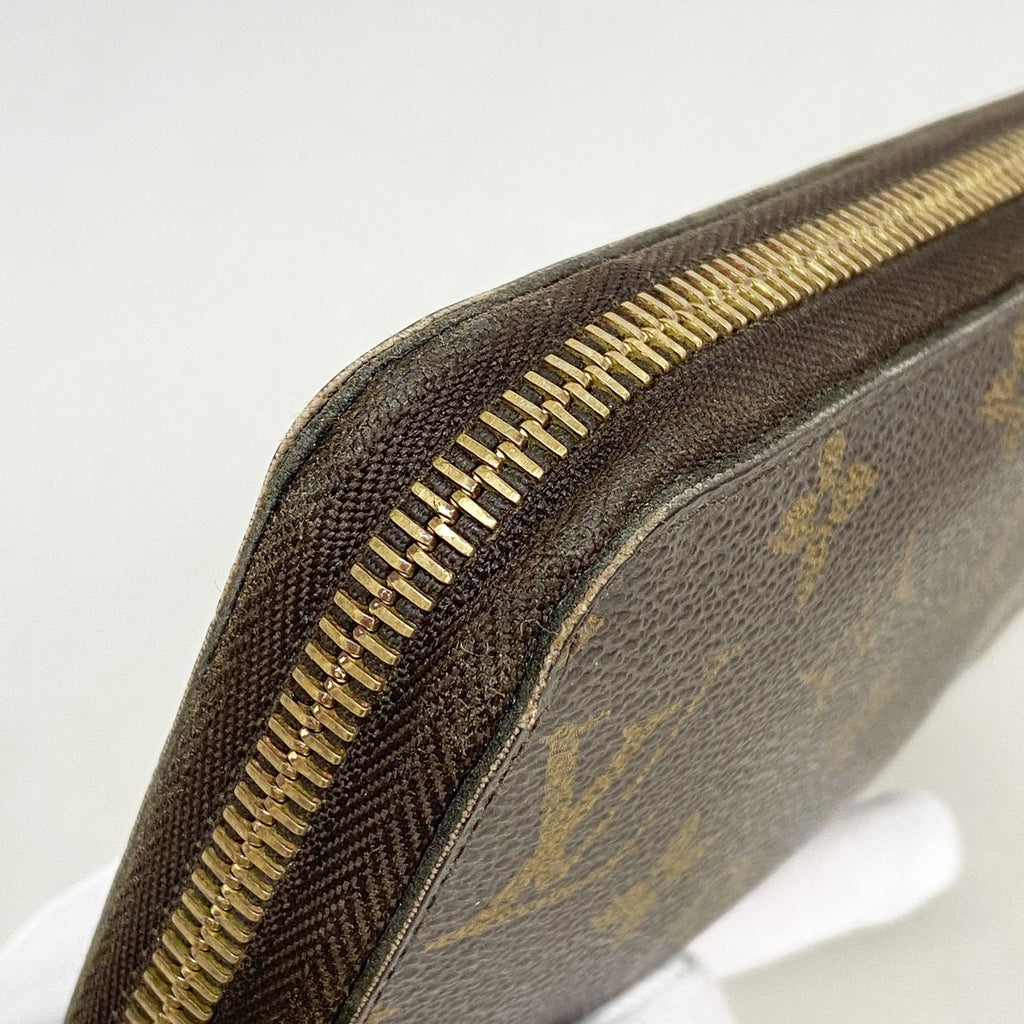 Louis Vuitton Wallet Monogram Zippy Coin Purse Brown — view 7