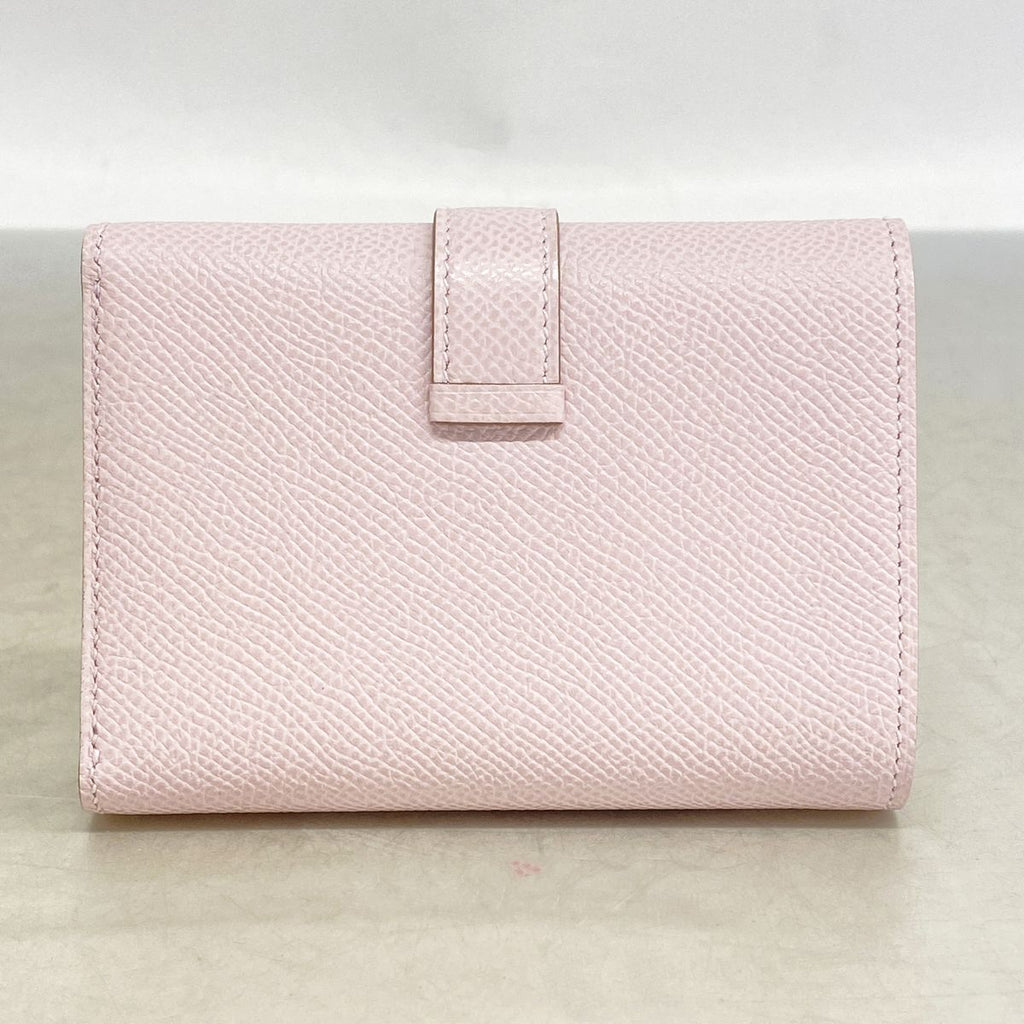 Hermes Trifold Wallet Bearn Combine Veau Epsom Mauve Pale Silver — view 5