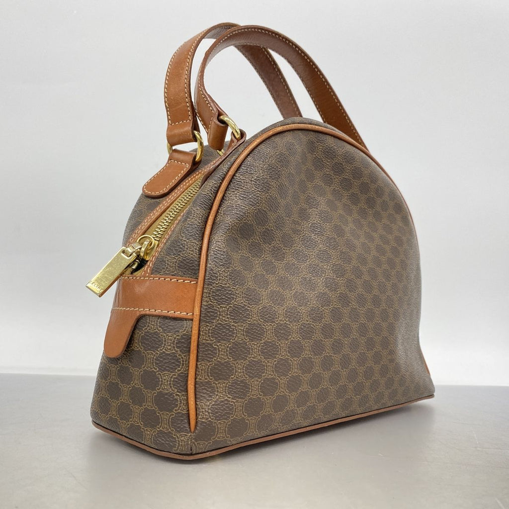 Celine Handbag Macadam Brown Gold — view 2