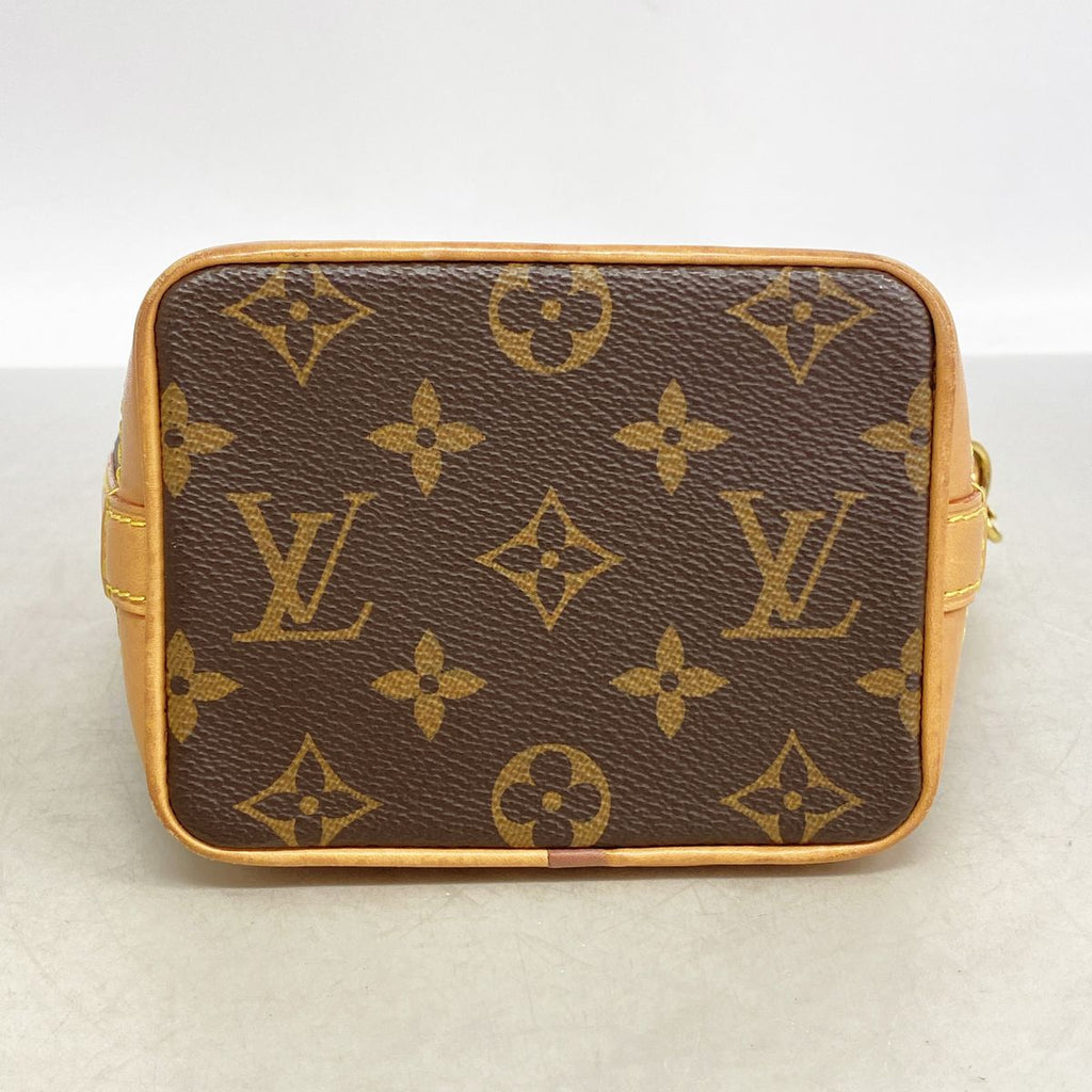 Louis Vuitton Handbag Monogram Nano Noe Brown 2-Way Bag — view 3